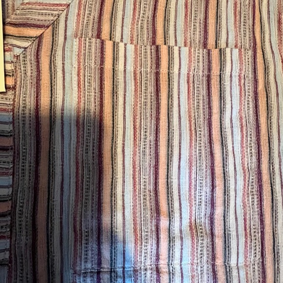 Christopher & Banks Striped Tunic Shirt Women's Size S V-Neck 3/4 Sleeve - Picture 4 of 8